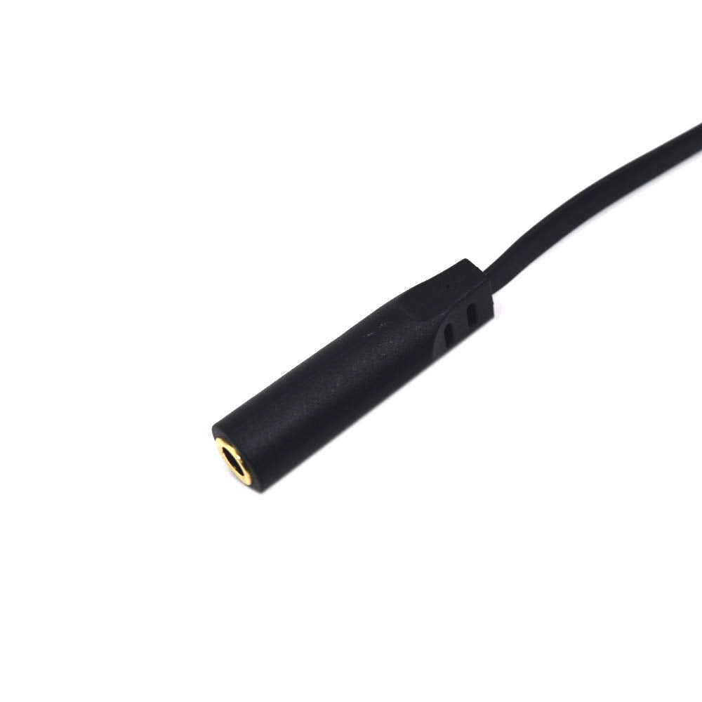 3.5mm TRS Jack Audio Flat Cable - 15cm Pack