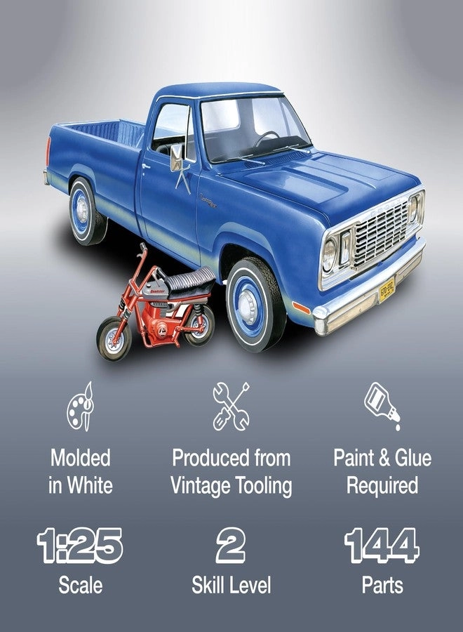 1978 Dodge D100 Custom Pickup - 1:25 Model Kit