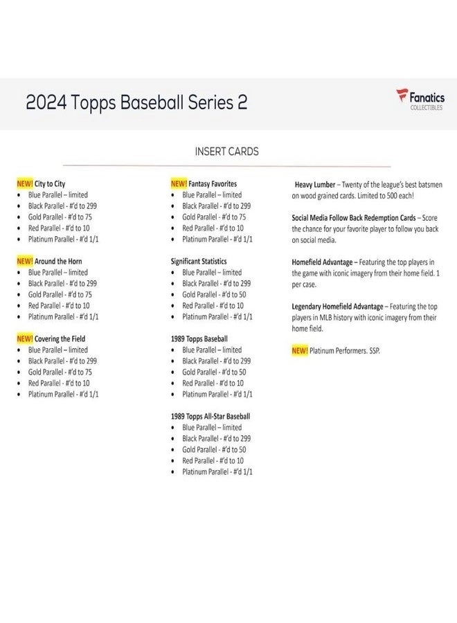 2024 Series 2 Baseball Retail Value Box