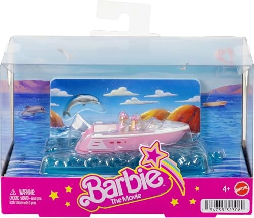 Barbie Mini BarbieLand The Movie Vehicle Collection - 2 1.5-inch Dolls Ages 4+