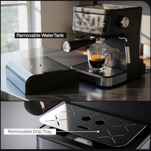 Brewcraft Pro - 20 Bar Smart Touch Milk Frother