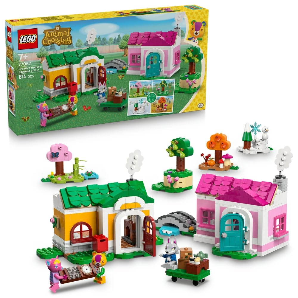 LEGO Animal Crossing Creative Houses (77057) - 2in1 Minifigures