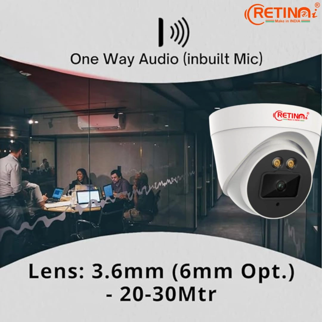 AHD Dome CCTV Camera 2560 X 1920 Pack