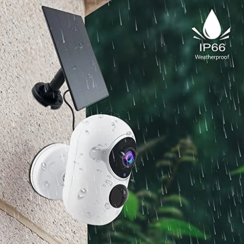 Solar Powered Security Camera 1920x1080P