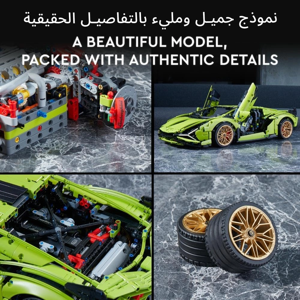 Technic Lamborghini Sián FKP 37 (42115) - 1:8 scale