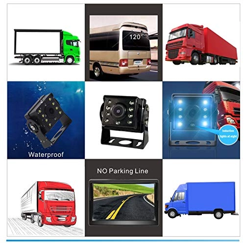 AHD Car Reversing Camera Kit - Night Vision 1080P