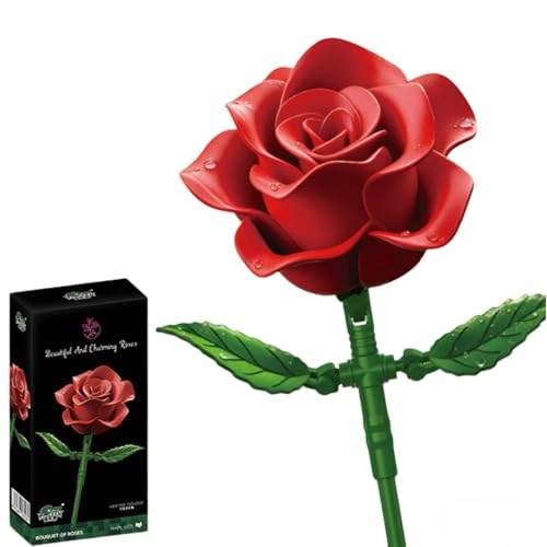 Roses Flowers Botanicals Bouquet Building Set - G 1 pcs