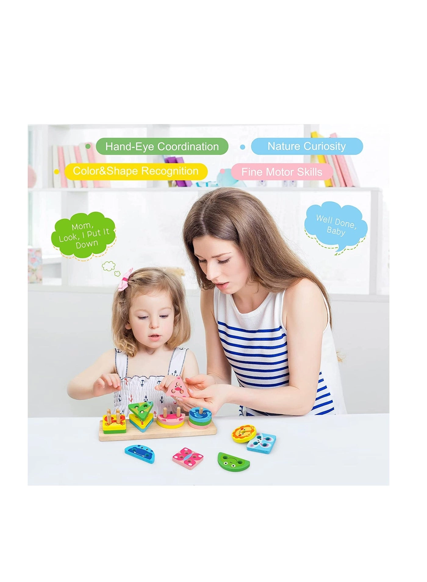 Montessori Toys - 1 3 Year Old 16 pcs