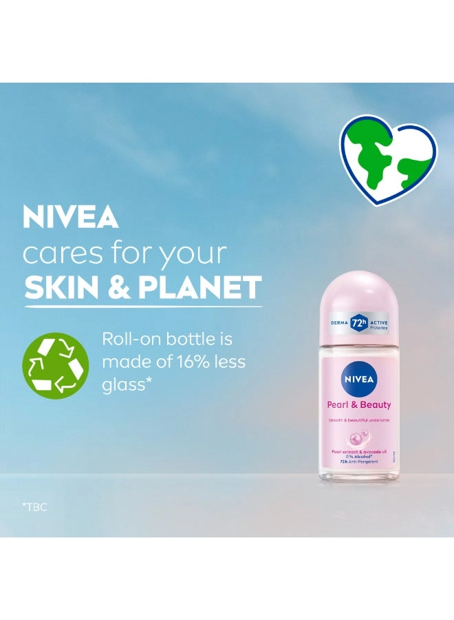 Deo Roll On Pearl & Beauty