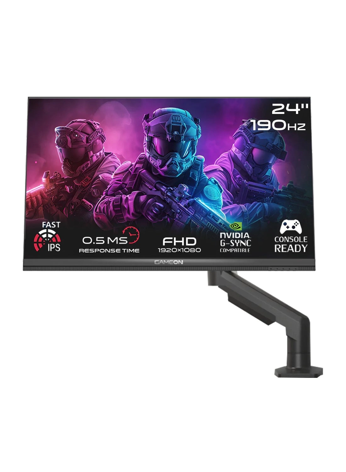 GameOn Midnight Pro X Series - GOM24FHD190IPSX 24in 1920x1080