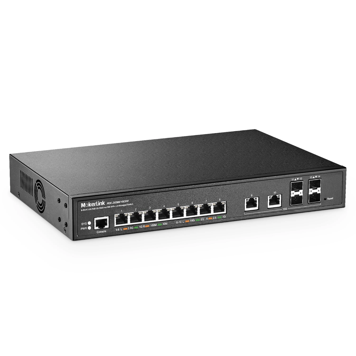 8x2.5G POE 8-ports