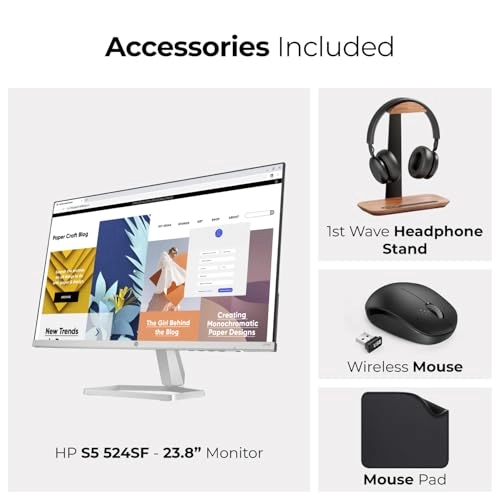 S5 524SF - 23.8 Inches 1920 x 1080 Pixels Bundle