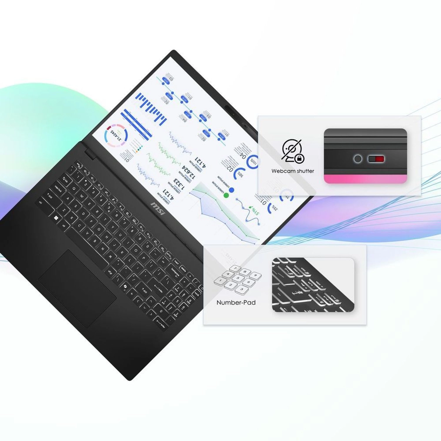 Modern 15 H AI C2HMG - 15.6'' Core Ultra 9-285H 16GB DDR5 1000GB SSD