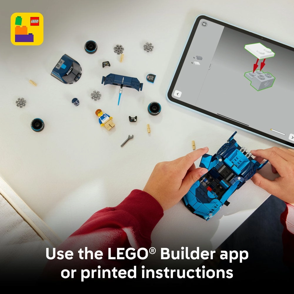 Speed Champions Bugatti Vision GT Hyper Sports Car (77253)