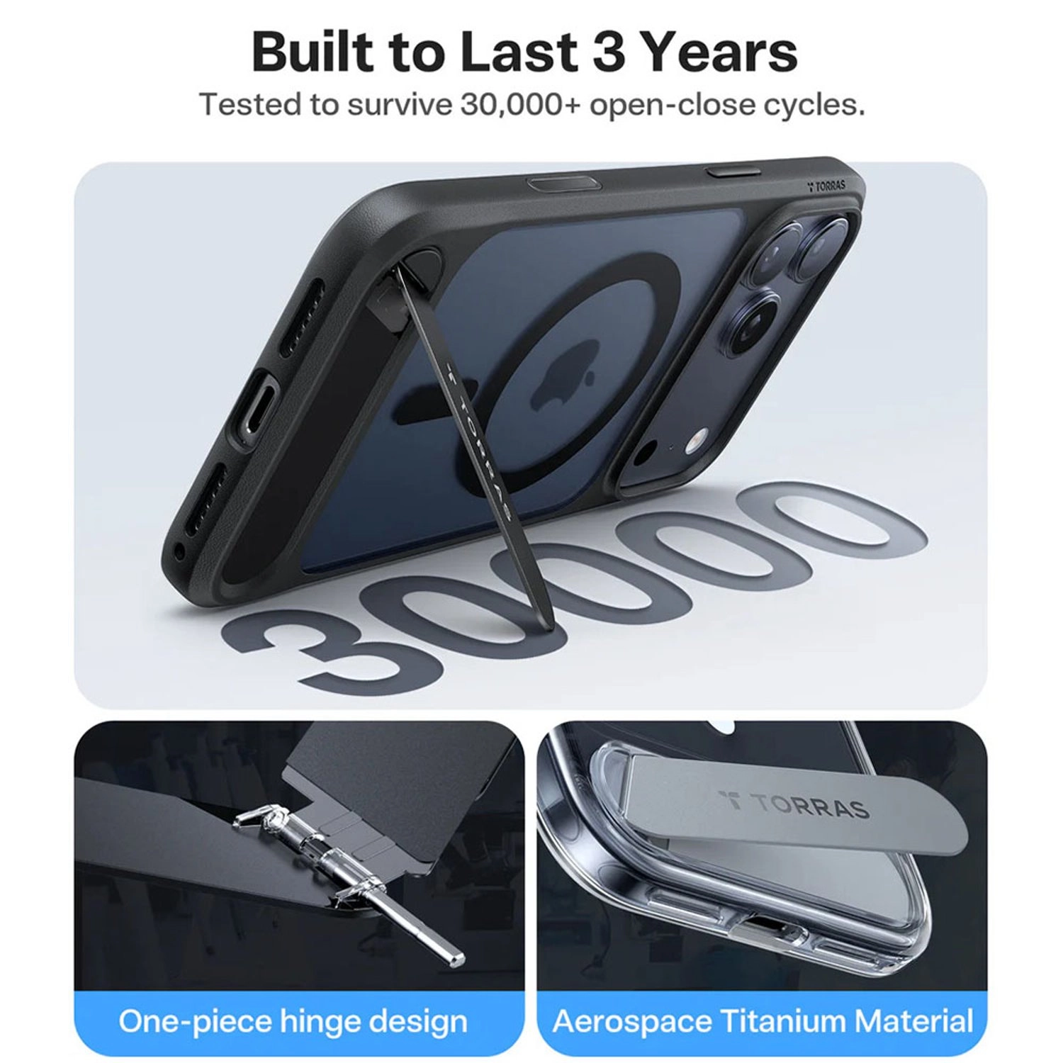 Pstand Series Case TPE, TPU with MagSafe for iPhone 17 Pro