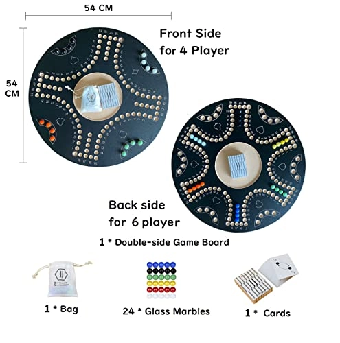 Double-Sided Foldable Board Game - 51 cm Premium Set
