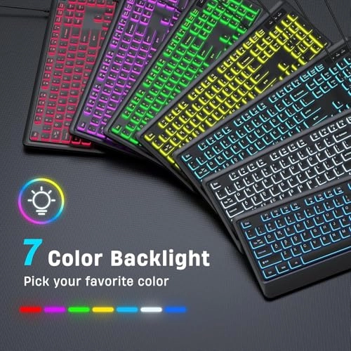 Backlit Keyboard - Wired