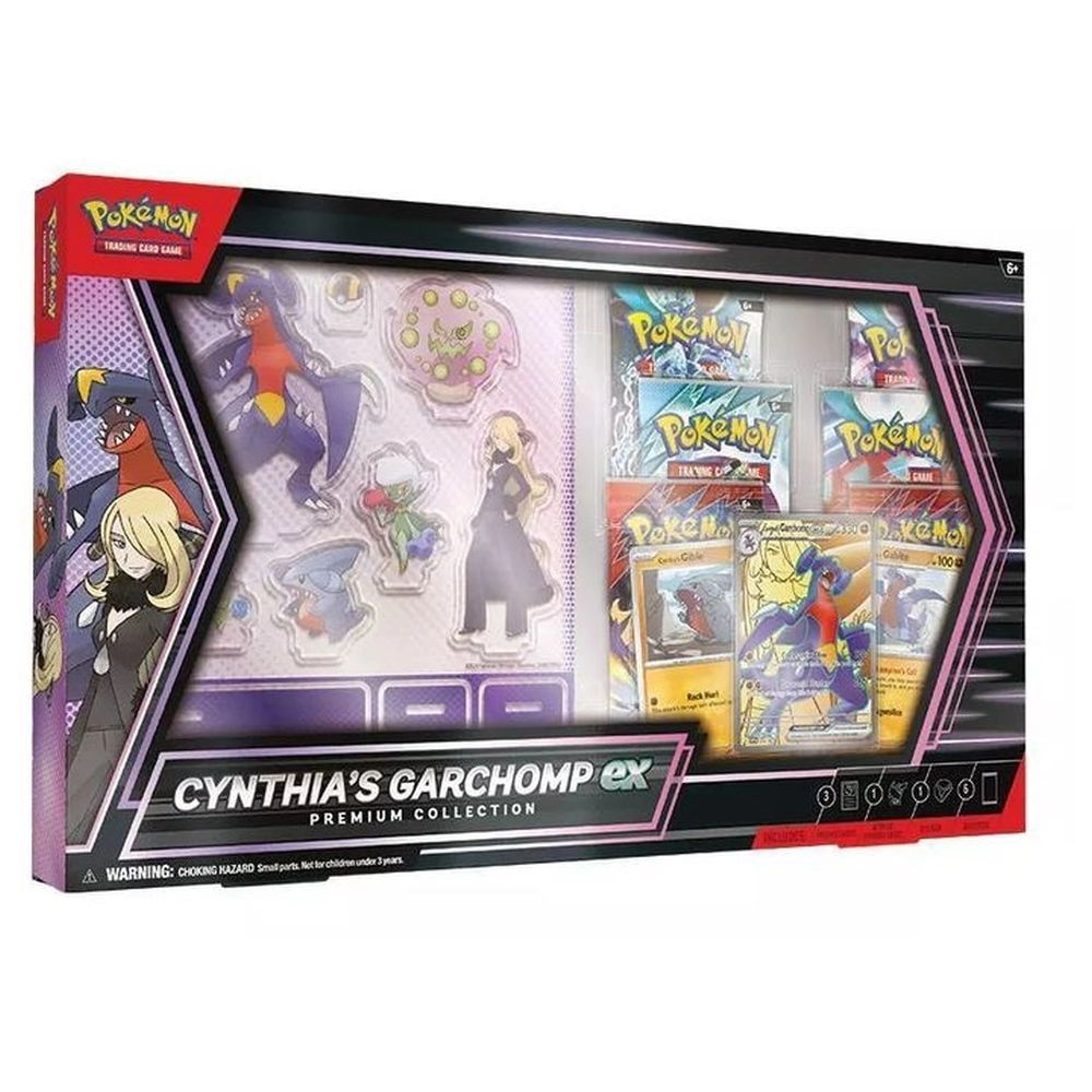 Pokémon Cynthia’s Garchomp ex Premium Collection - English 6pcs