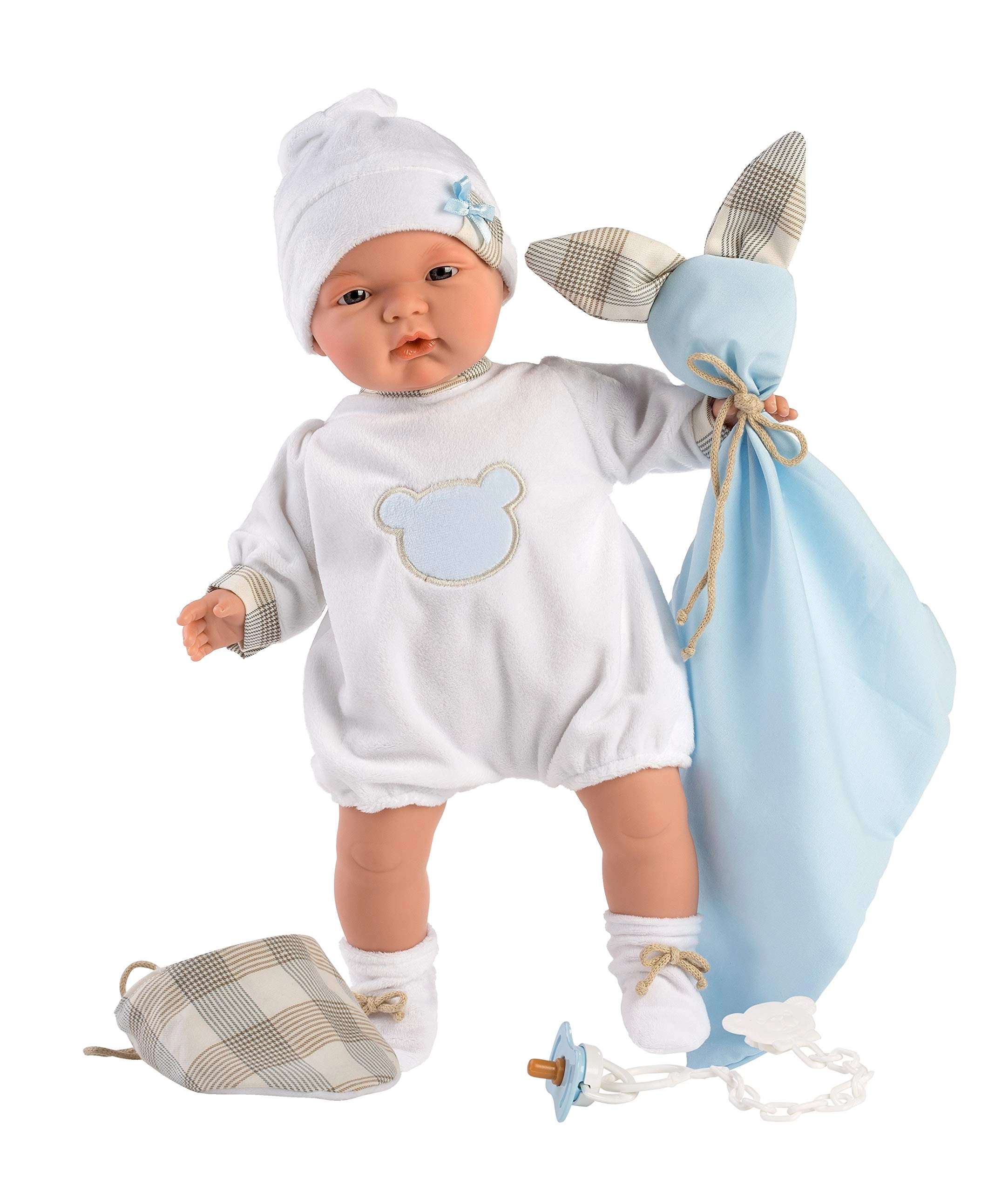 Llorens Joel Baby Doll - 38 cm Vinyl Boy Blue Eyes Ages 3+