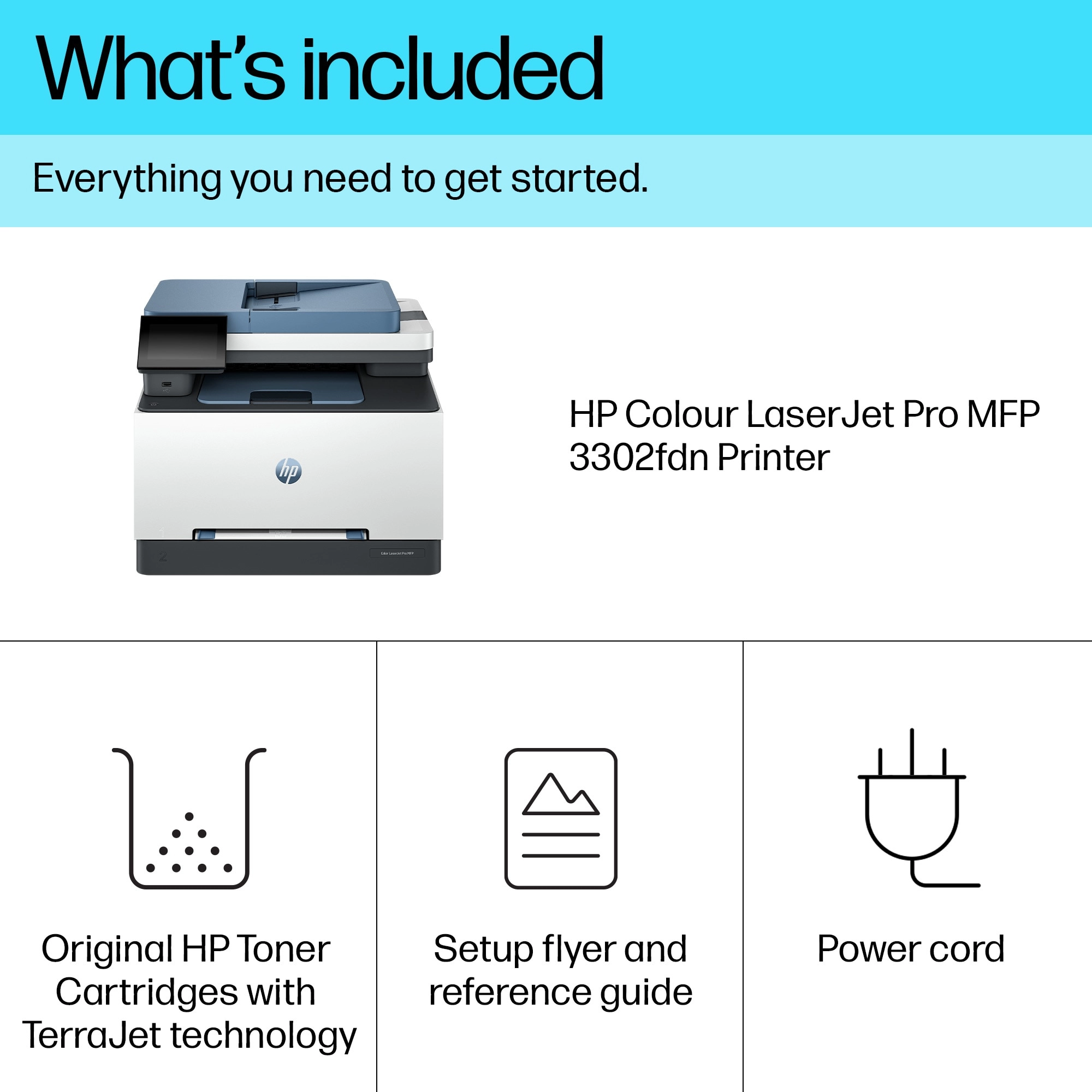 Color LaserJet Pro MFP 3303fdn - Laser