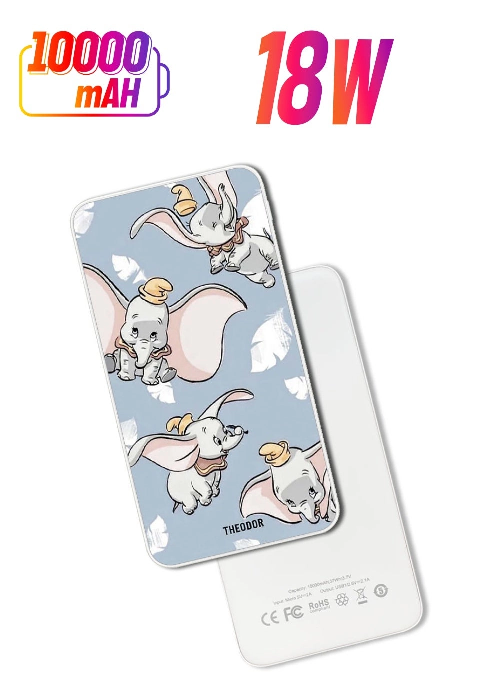 Theodor PPBA027 - 10000mAh 18W