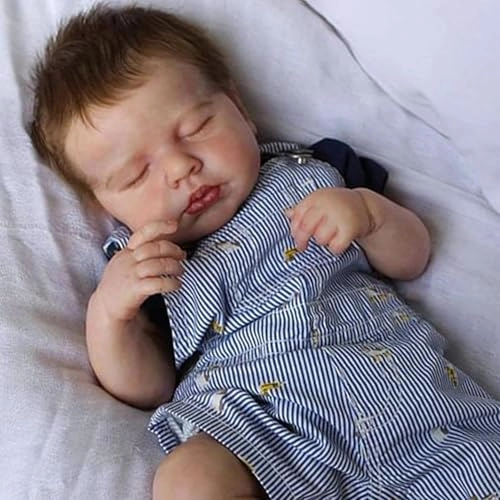 Loulou Reborn Baby Doll - 20 inch Full Body Vinyl Girl Ages 3+