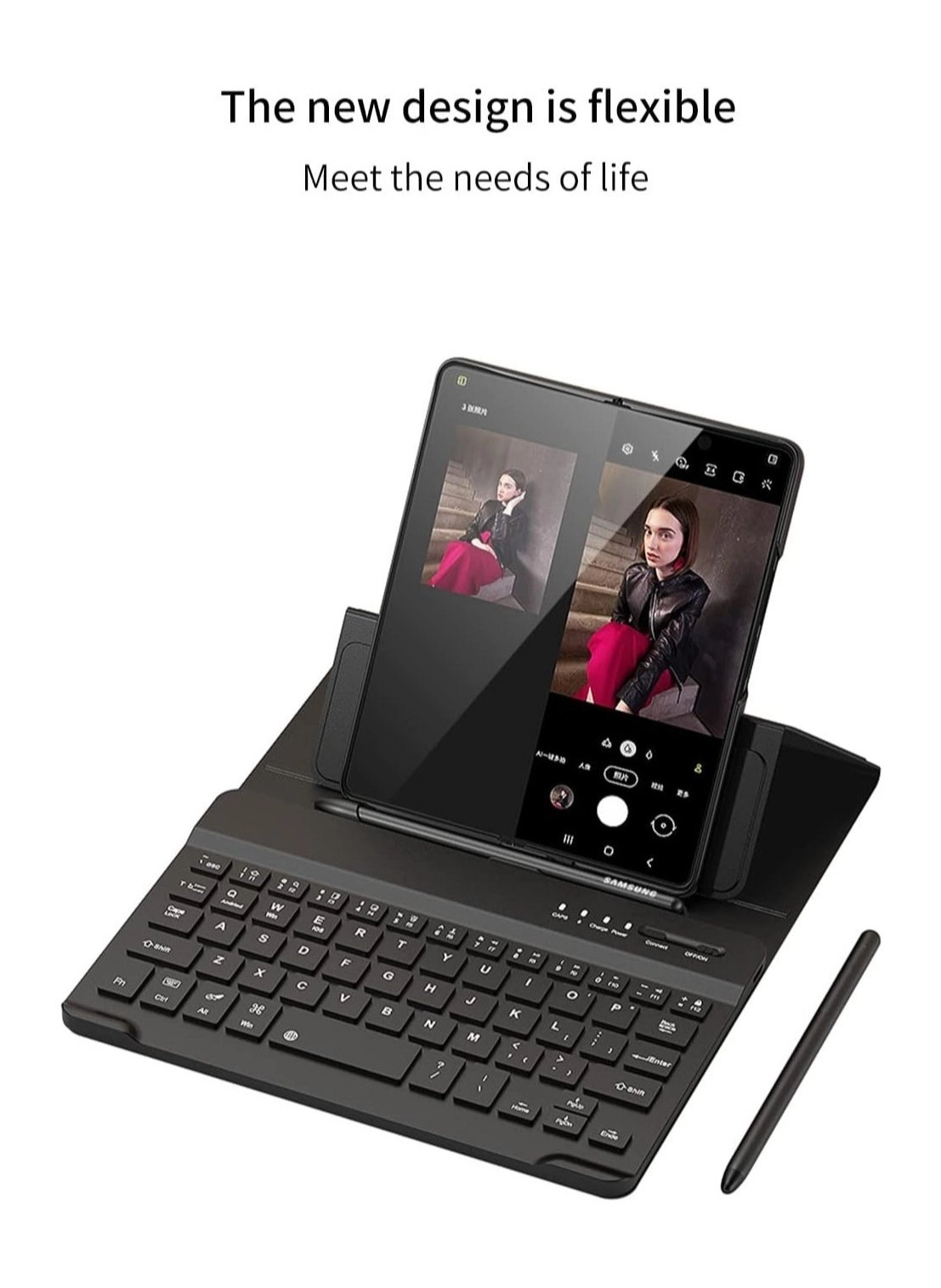 Galaxy Z Fold 4 Leather Case for Samsung Galaxy Z Fold 4