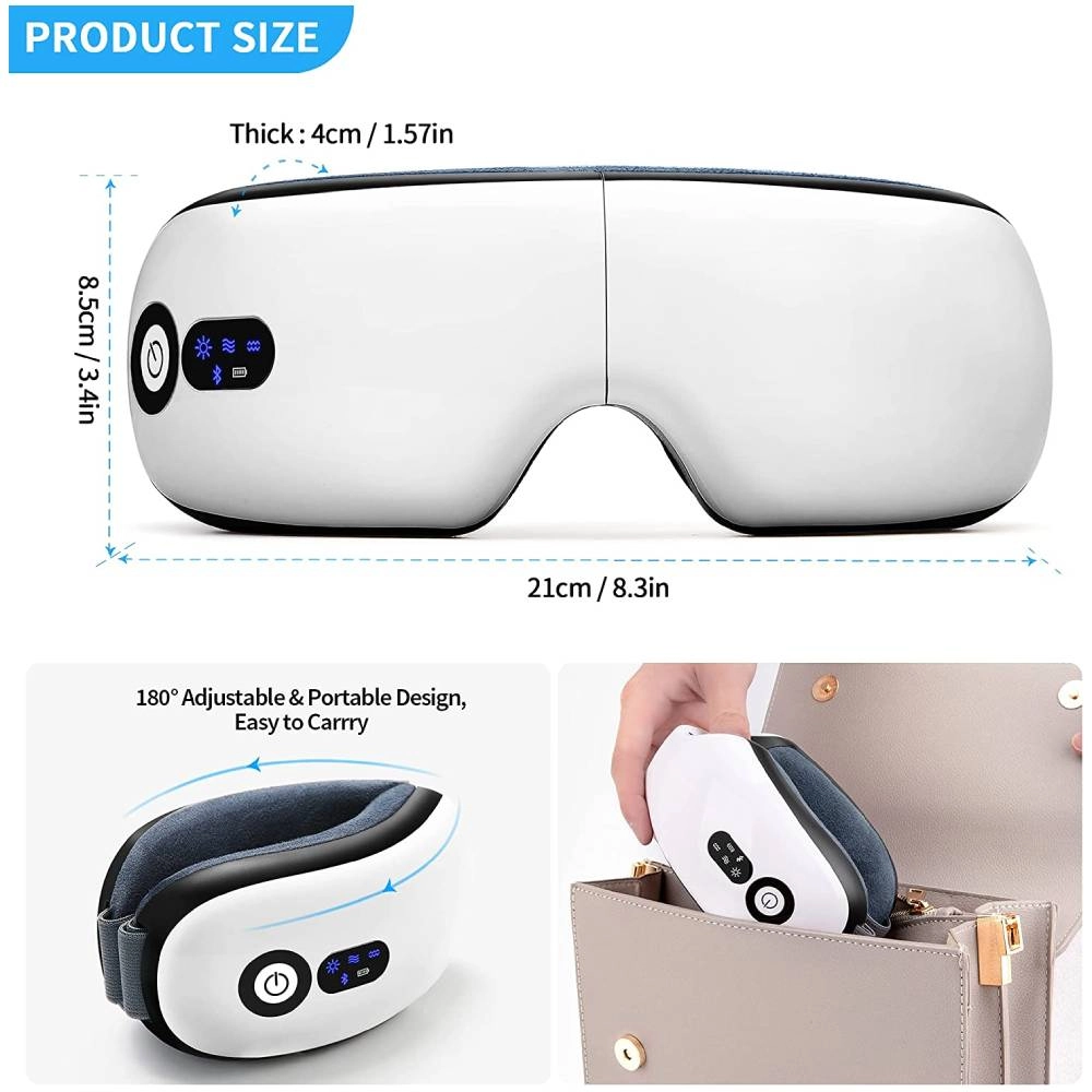 Eye Massager - Rechargeable Heat Air Pressure