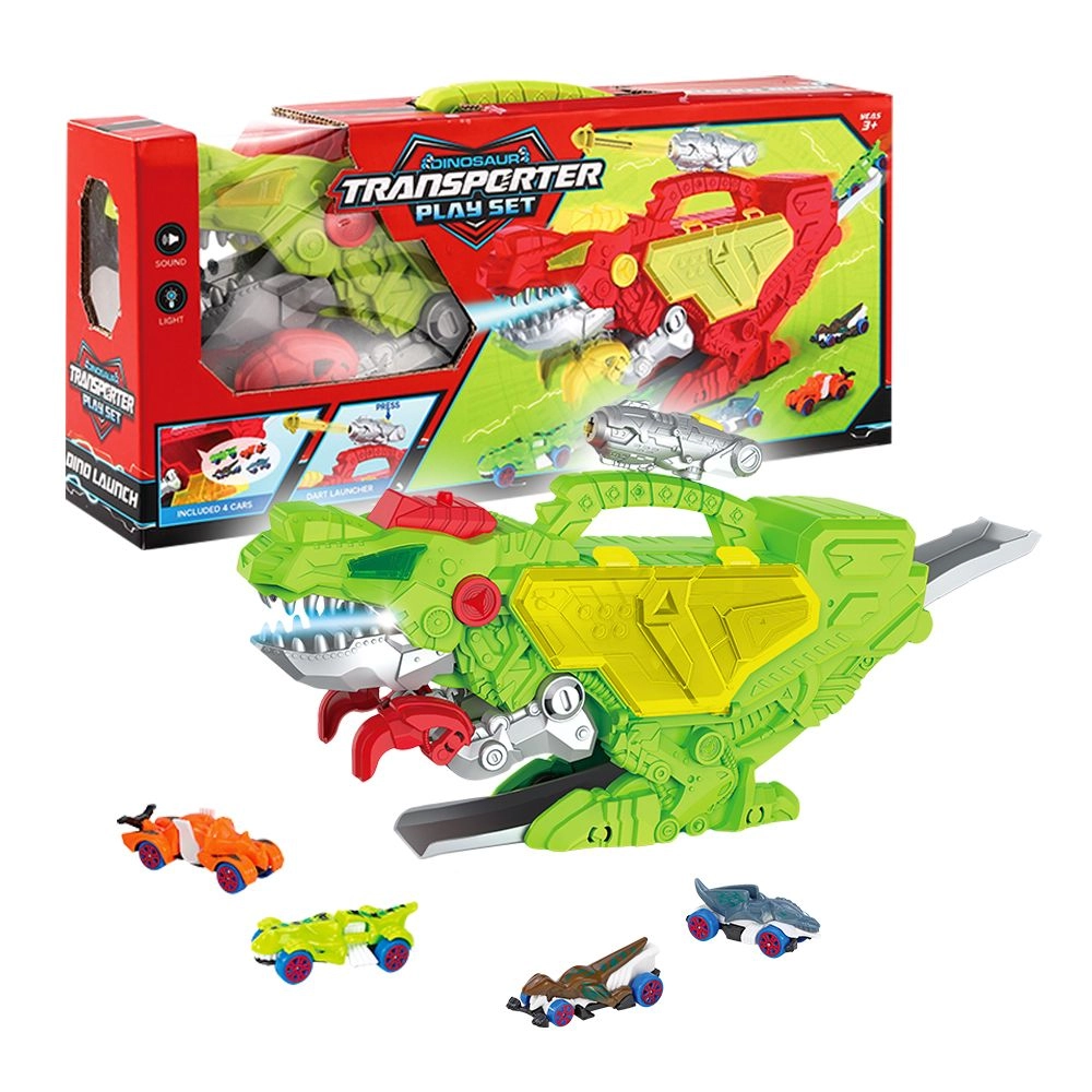 Jawda Dinosaur rail car - Green 5+ sound & light