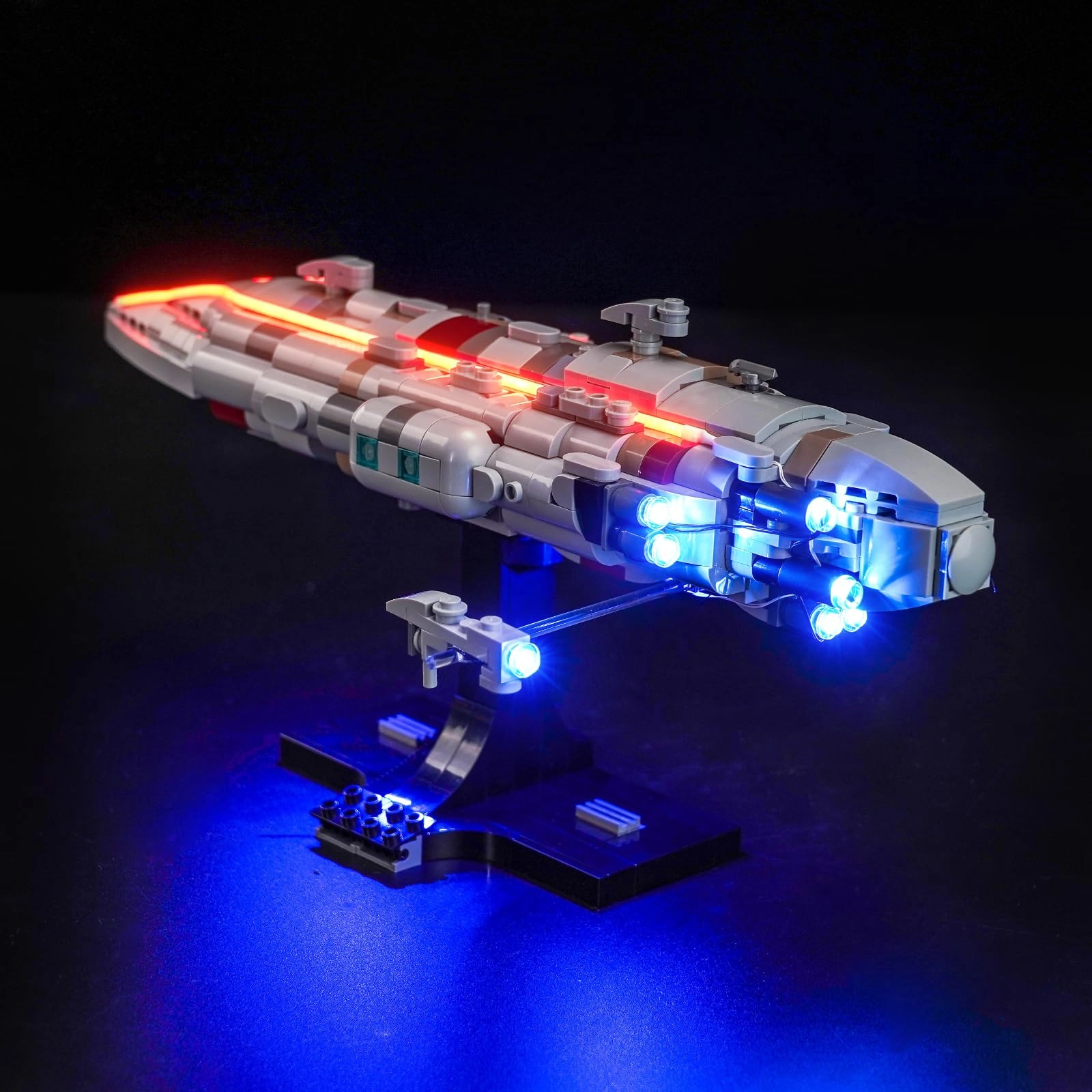 BrickBling LED Light Set - 75405 Home One Starcruiser compatible USB battery