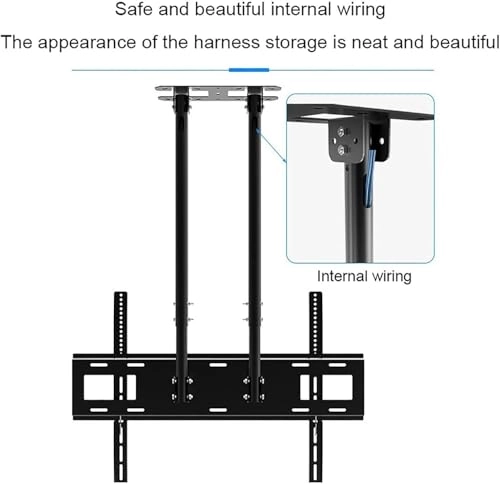TV Ceiling Mount - 160kg 75-100 inch