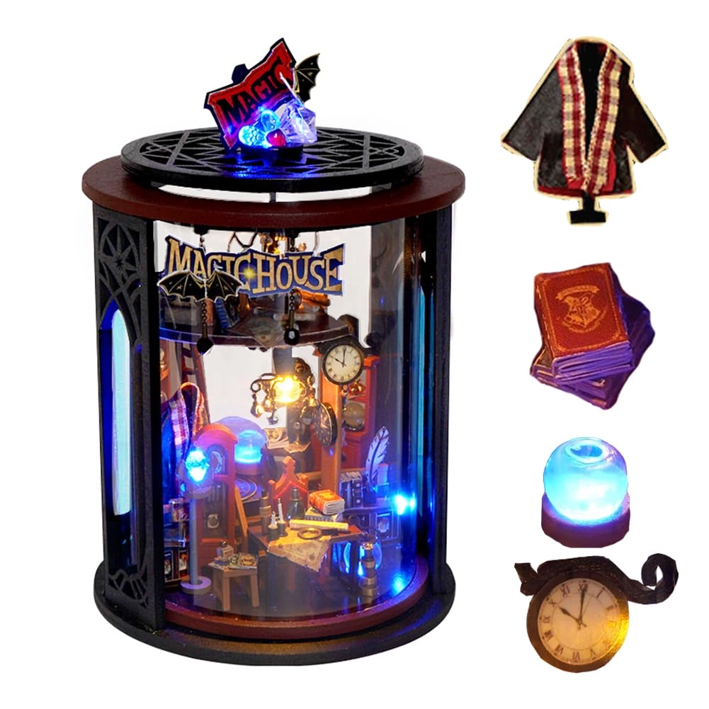 Magic House - 3D Mini Dollhouse Musical Movement