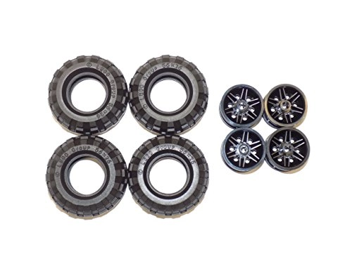 Tire and Wheel Pack - Large Black