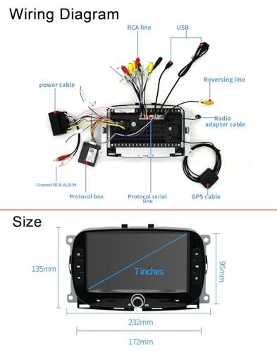 GPS Navigator - 7 inch 68212034AA