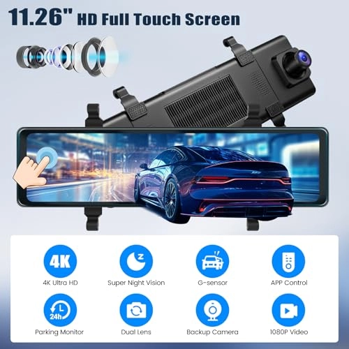 Mirror Dash Cam - 2160p