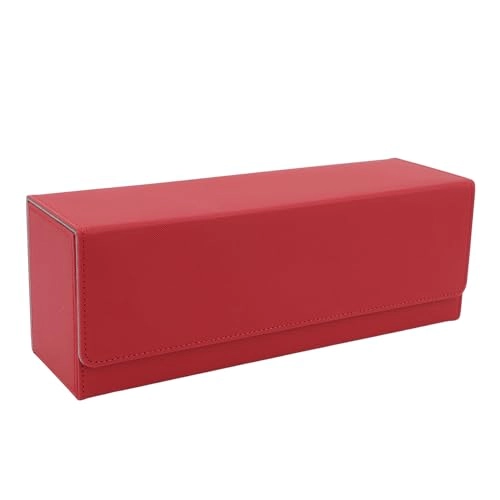Card Storage Box - Black Red