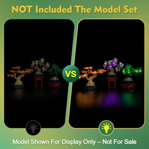 Light kit Compatible with LEGO 10373 Mini Bonsai Trees - Plastic
