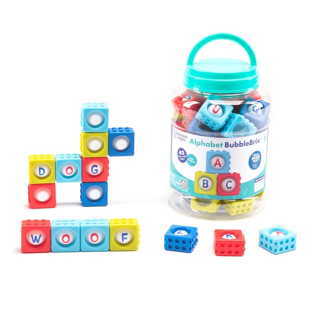 Learning Resources Alphabet BubbleBrix - 3+ 42 pieces
