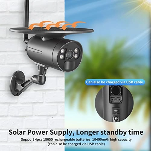 Outdoor Security Camera 1536P