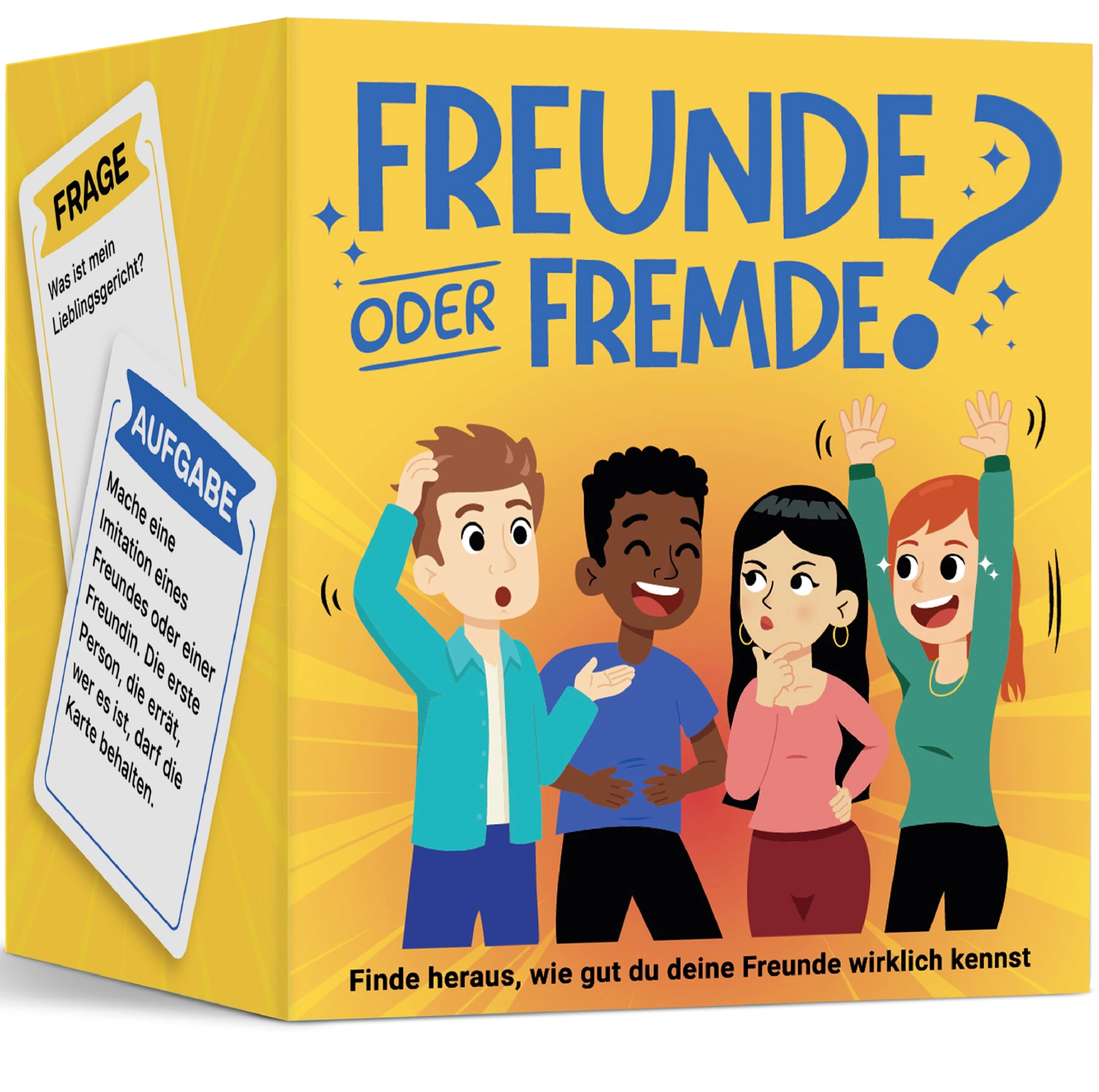 Cre8 Games Friends or strangers? - German Kids, Teens, Adults