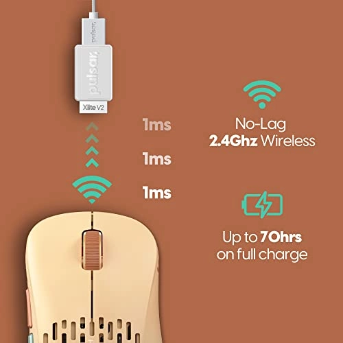 Xlite V2 Retro Edition Gaming Mouse - Wireless