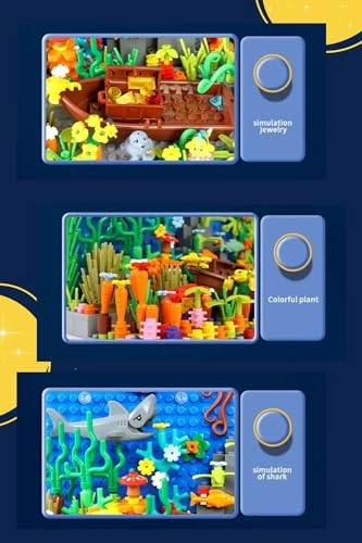 Underwater Aquarium Building Blocks - 400 pcs