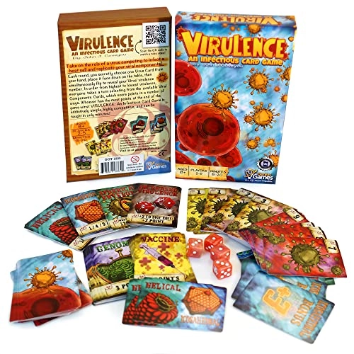 Genius Games Virulence: An Infectious Virus Card Game