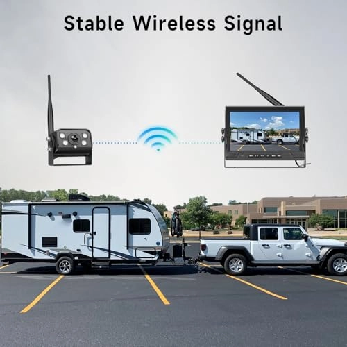 Monitor - 9 Inches + Rear View Camera - 720P Night vision