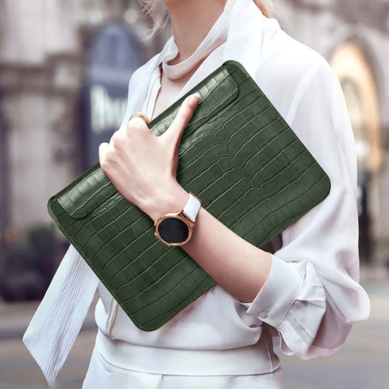 Skin Croco - Laptop Sleeve 13.3 inch