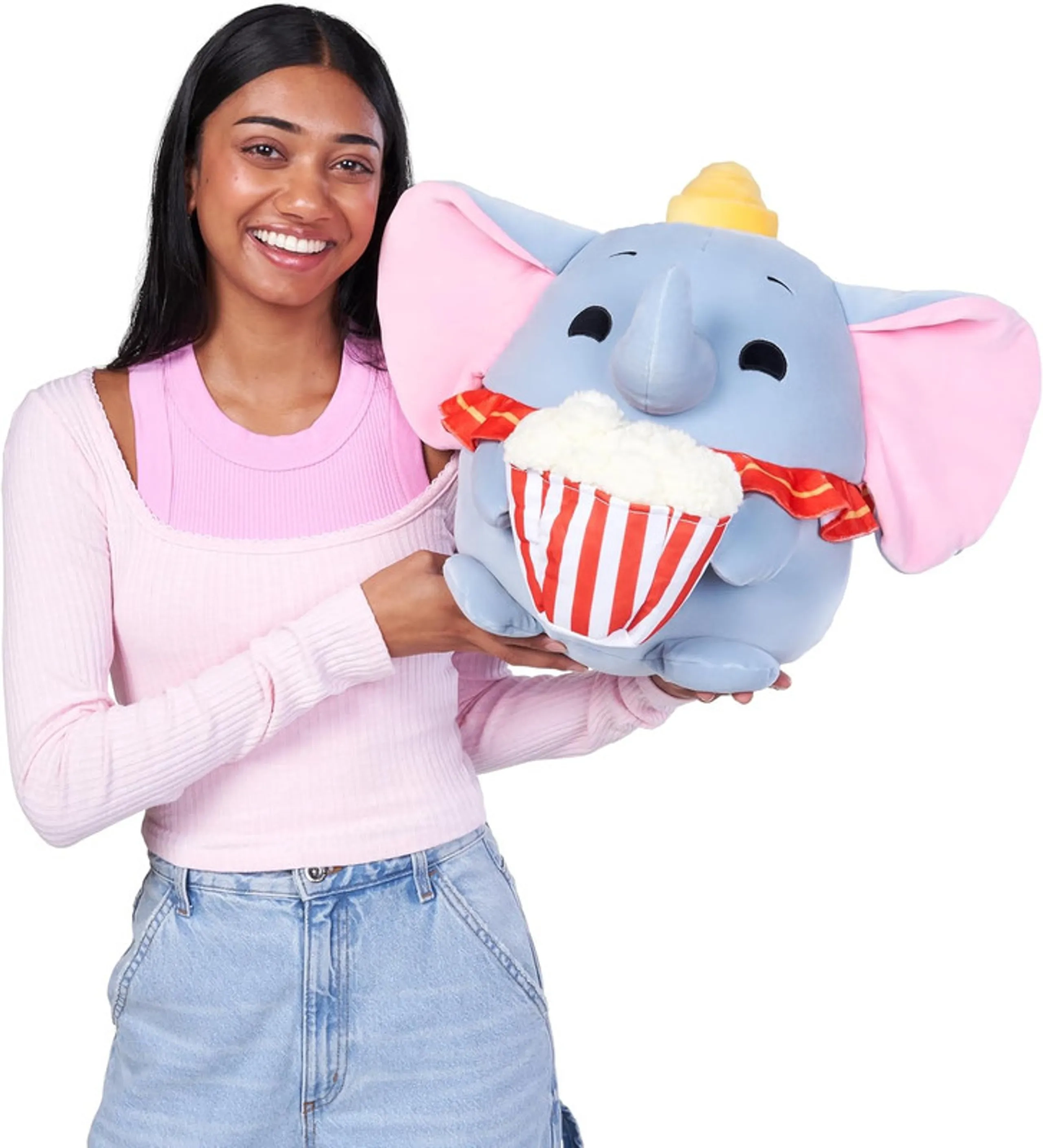 Dumbo & Popcorn - 14-Inch Plush Toy