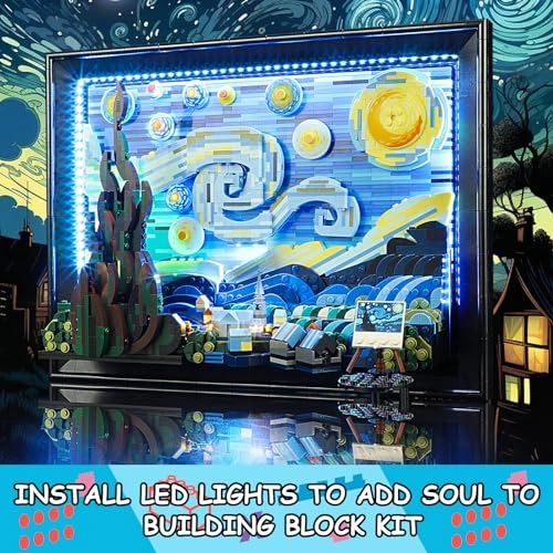 LED Light Kit - Vincent Van Gogh The Starry Night 1 pcs