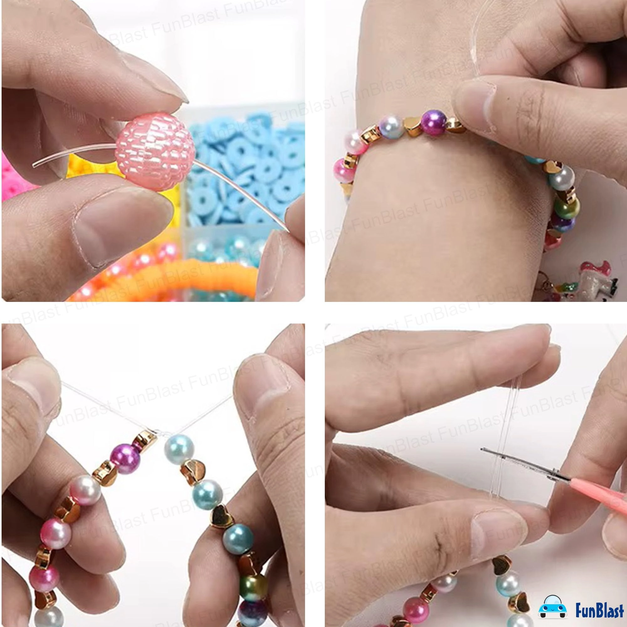 Jewelry Making & Beadwork - Beads Kit Multicolor