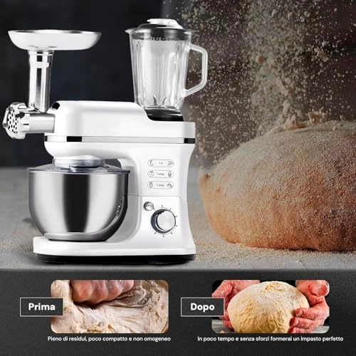Kneading Machine - 6.5 Liters 1900 W