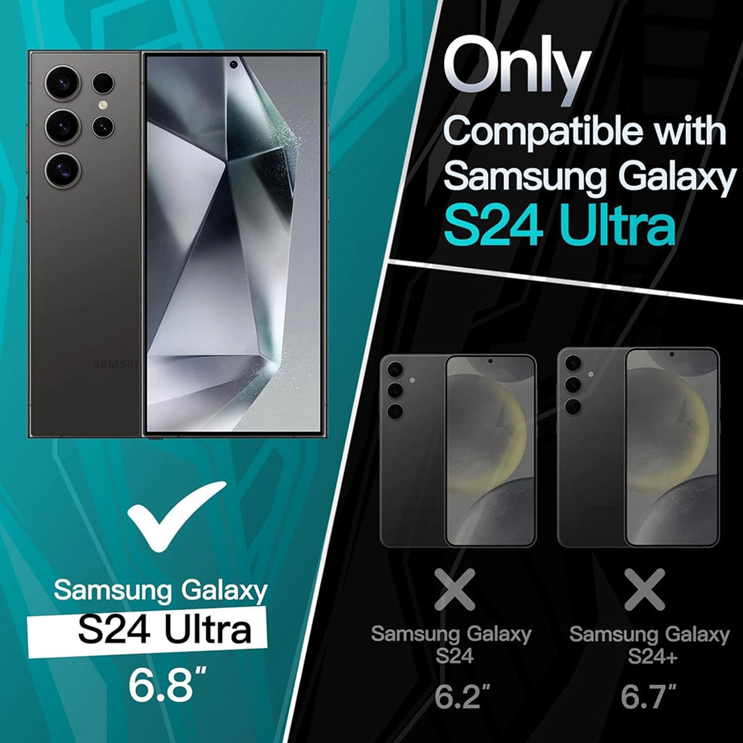 Silicone Case for Samsung Galaxy S24 Ultra